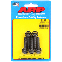 ARP 5-Pack Bolt Kit 12-Point Head Black 5/16" UNC x 1.250" UHL 3/8" Socket Head ARP-641-1250 ARP 641-1250
