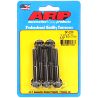 ARP 5-Pack Bolt Kit 12-Point Head Black 5/16" UNC x 2.000" UHL 3/8" Socket Head ARP-641-2000 ARP 641-2000