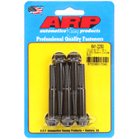 ARP 5-Pack Bolt Kit 12-Point Head Black 5/16" UNC x 2.250" UHL 3/8" Socket Head ARP-641-2250 ARP 641-2250