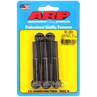 ARP 5-Pack Bolt Kit 12-Point Head Black 5/16" UNC x 2.500" UHL 3/8" Socket Head ARP-641-2500 ARP 641-2500