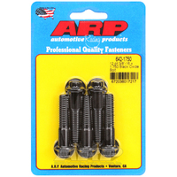 ARP 5-Pack Bolt Kit 12-Point Head Black 3/8" UNC x 1.750" UHL 3/8" Socket Head ARP-642-1750 ARP 642-1750