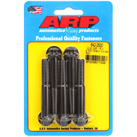 ARP 5-Pack Bolt Kit 12-Point Head Black 3/8" UNC x 2.500" UHL 3/8" Socket Head ARP-642-2500 ARP 642-2500
