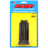 ARP 5-Pack Bolt Kit 12-Point Head Black 3/8" UNC x 4.000" UHL 7/16" Socket Head ARP-644-4000 ARP 644-4000