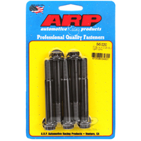 ARP Bolts 12-point Head Chromoly Black Oxide 7/16-14 in. Thread 3.25 in. UHL Set of 5 ARP 645-3250