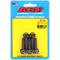 ARP 5-Pack Bolt Kit Hex Head Black Oxide 5/16" UNC x 1.250" UHL 3/8" Socket Head ARP-651-1250 ARP 651-1250