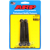 ARP Bolts 12-Point Head Chromoly Steel Black Oxide 6mm x 1.00 RH Thread 80mm UHL Set of 5 ARP 670-1013
