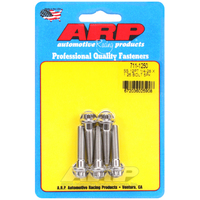 ARP 5-Pack Bolt Kit 12-Point Head S/S 1/4" UNF x 1.250" UHL 5/16" Socket Head ARP-711-1250 ARP 711-1250