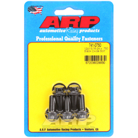ARP Bolts 12-Point Head Chromoly Steel Black Oxide 5/16 in.-24 RH Thread 0.750 in. UHL Set of 5 ARP 741-0750