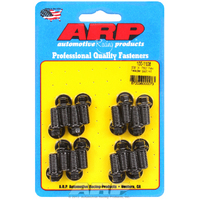 ARP Exhaust Header Bolt Kit Hex Head Black Universal 3/8" X .750" UHL 16-Pack ARP1001108 ARP 100-1108