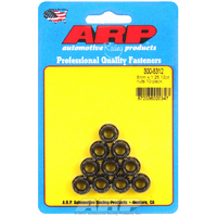 ARP 12-Point Nut Chrome Moly Black Oxide 8mm X 1.25 Thread 10mm Socket 10 Pack ARP3008312 ARP 300-8312