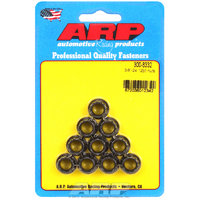 ARP 12-Point Nut Chrome Moly Black Oxide 3/8" UNF Thread 7/16" Socket 10-Pack ARP3008332 ARP 300-8332
