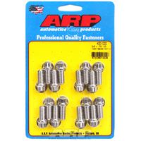 ARP Exhaust Header Bolt Kit 12-Point S/S BB Chev V8 3/8" X .750" UHL 16 Pack ARP4001202 ARP 400-1202