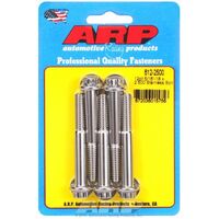 ARP 5-Pack Bolt Kit 12-Point Head S/S 5/16" UNC x 2.500" UHL 3/8" Socket Head ARP6122500 ARP 612-2500