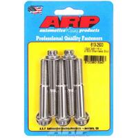 ARP 5-Pack Bolt Kit 12-Point Head S/S 3/8" UNC x 2.500" UHL 3/8" Socket Head ARP6132500 ARP 613-2500