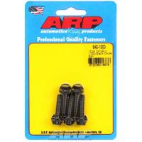 ARP 5-Pack Bolt Kit 12-Point Head Black 1/4" UNC x 1.000" UHL 5/16" Socket Head ARP6401000 ARP 640-1000