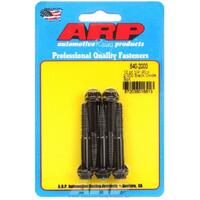 ARP 5-Pack Bolt Kit 12-Point Head Black 1/4" UNC x 2.000" UHL 5/16" Socket Head ARP6402000 ARP 640-2000