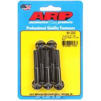 ARP 5-Pack Bolt Kit 12-Point Head Black 5/16" UNC x 2.000" UHL 3/8" Socket Head ARP6412000 ARP 641-2000