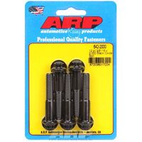 ARP 5-Pack Bolt Kit 12-Point Head Black 3/8" UNC x 2.000" UHL 3/8" Socket Head ARP6422000 ARP 642-2000