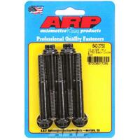 ARP 5-Pack Bolt Kit 12-Point Head Black 3/8" UNC x 2.750" UHL 3/8" Socket Head ARP6422750 ARP 642-2750