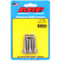 ARP 5-Pack Bolt Kit 12-Point Head S/S 1/4" UNF x 1.250" UHL 5/16" Socket Head ARP7111250 ARP 711-1250