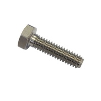 Astro Titanium Bolt 1/4-28 UNF x 1.00" UHL Hex Head Full Thread Length Each