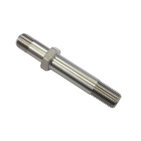 Astro Titanium Stud 1/2-20 UNF x 3.350" OAL 11/16" Hex Head 3/4" Thread Length