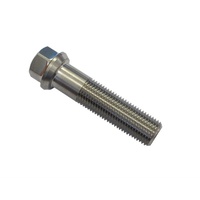 Astro Titanium Bolt 1/2-20 UNF x 2.000" UHL Hex Head 1-1/2" Thread Length