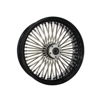 Attitude Inc Rear MaxSpoke Wheel Black Chrome 16x3.5 3/4" Axle Harley