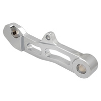 Attitude Inc Billet Rear Brake Caliper Bracket 4 Spot 87-99 Harley 1" Axle