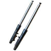 Attitude Inc 41mm Billet Forktube Black 4" Under Lower Leg Custom Harley