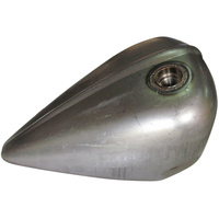 Attitude Inc Fuel Tank Steel 2.5 Gal Bobber Style for Harley Custom