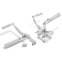 Attitude Inc Billet Forward Control Kit Polished 4in For Harley Street Glide