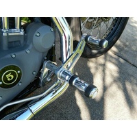 Attitude Inc Forward Controls 12in Polished Harley Sportster XL883 XL1200 04-13