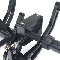 Attitude Inc Forward Control Kit Black Harley-Davidson Softail 2000-2017