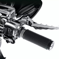 Attitude Inc Handlebar Grips 1in Pair Harley Touring 08-20 Dyna 16-17