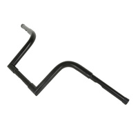 Attitude Inc Hefty Bars 10" Rise 1-1/4" Handlebars Black Powder Coat Harley