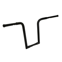 Attitude Inc Hefty Bars 14" Rise 1-1/4" Black Handlebars for Harley Ape Hangers