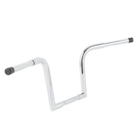 Attitude Inc Hefty Bars 10" Rise 1-1/4" Chrome Handlebars for Harley Ape Hangers