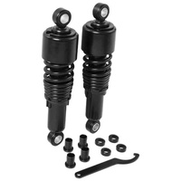 Attitude Inc Lowering Rear Heavy Duty Adjustable Shocks Black Harley Sportster 0