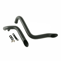 Attitude Inc 1 3/4in Black Exhaust Headers Drag Pipes Harley Touring Sportster