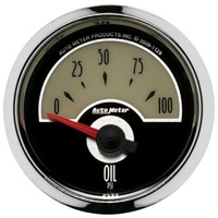 Auto Meter Cruiser Series Oil Pressure Gauge 2-1/16" 0-100 psi AU1128