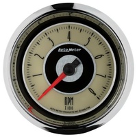 Auto Meter Cruiser Series Tachometer 3-3/8" In-Dash Electric 0-8,000 rpm AU1196
