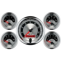 Auto Meter American Muscle Analog Gauge Kit Speedometer Water Temp Etc AU1202
