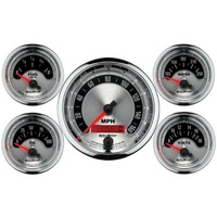 Auto Meter American Muscle Analog Gauge Kit Speedometer Water Temp Etc AU1202