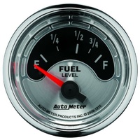 Auto Meter American Muscle Fuel Level Gauge 2-1/16" 73 ohms 10 ohms AU1215