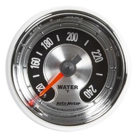 Auto Meter American Muscle Water Temperature Gauge 2-1/16" 120-240°F AU1232