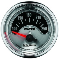 Auto Meter American Muscle Water Temperature Gauge  2-1/16" 100-250°F AU1236
