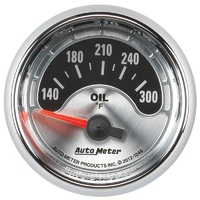 Auto Meter American Muscle Oil Temperature Gauge 2-1/16" 140-300°F AU1248