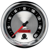 Auto Meter American Muscle Speedometer 5" In-Dash Programmable 0-160 mph AU1289