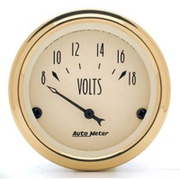 Auto Meter gauge Golden Oldies Voltmeter AU1592